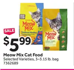 Stop&Shop Meow Mix Cat Food offer