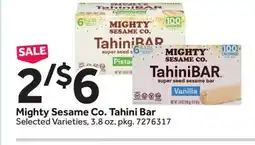 Stop&Shop Mighty Sesame Co. Tahini Bar offer