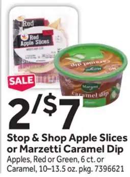 Stop&Shop Stop & Shop Apple Slices or Marzetti offer
