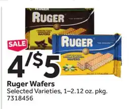 Stop&Shop Ruger Wafers offer
