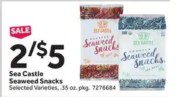 Stop&Shop Sea Castle Seaweed Snacks offer