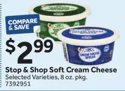 Stop&Shop Stop & Shop Soft Cream Cheese offer