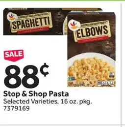 Stop&Shop Stop & Shop Pasta offer