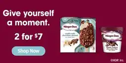 Stop&Shop Week 39 Omnichannel Cover Bundle - Haagen Dazs offer