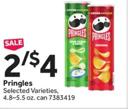 Stop&Shop Pringles offer