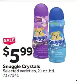 Stop&Shop Snuggle Crystals offer