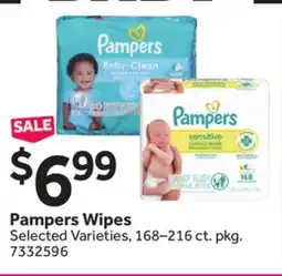Stop&Shop Pampers Wipes offer