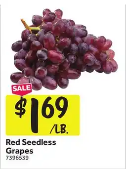 Stop&Shop Red Seedless Grapes offer