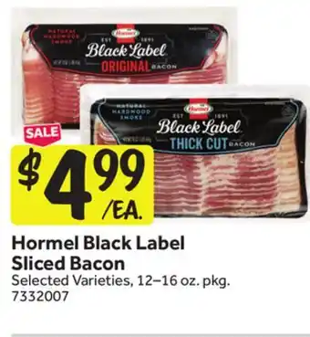 Stop&Shop Hormel Black Label Sliced Bacon offer