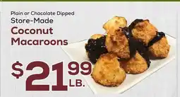 DeCicco & Sons Store-Made Coconut Macaroons offer
