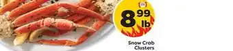 Weis Markets Snow Crab Clusters offer