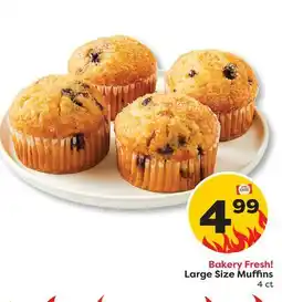 Weis Markets Large Size Muffins offer