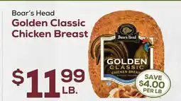 DeCicco & Sons Boar's Head Golden Classic Chicken Breast offer