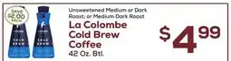 DeCicco & Sons La Colombe Cold Brew Coffee offer