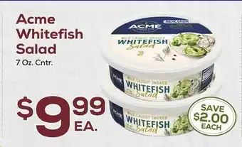 DeCicco & Sons Acme Whitefish Salad offer