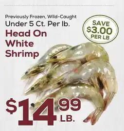 DeCicco & Sons Head On White Shrimp offer