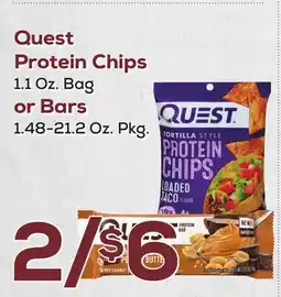 DeCicco & Sons Quest Protein Chips 1.1 Oz. Bag or Bars 1.48-21.2 Oz. Pkg offer