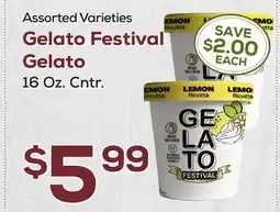 DeCicco & Sons Gelato Festival Gelato offer