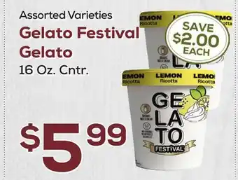DeCicco & Sons Gelato Festival Gelato offer