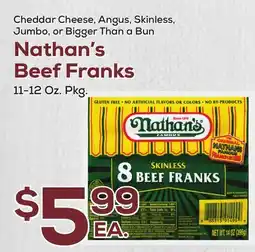DeCicco & Sons Nathan's Beef Franks offer
