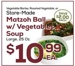 DeCicco & Sons Matzoh Ball w/Vegetables Soup offer