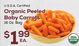 DeCicco & Sons Organic Peeled Baby Carrots offer