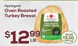 DeCicco & Sons Applegate Oven Roasted Turkey Breast offer