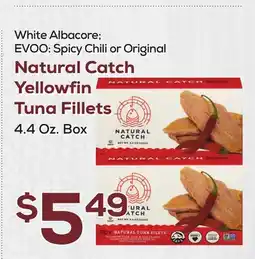 DeCicco & Sons Natural Catch Yellowfin Tuna Fillets offer