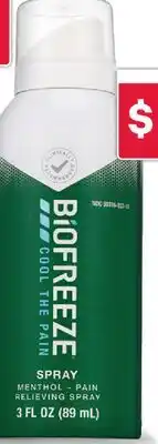 CVS Biofreeze topical pain relief offer