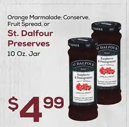 DeCicco & Sons St. Dalfour Preserves offer