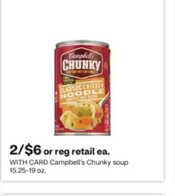 CVS Campbell's Chunky soup offer