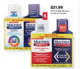 CVS Mucinex combo 6 oz 2 pks offer