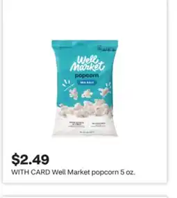 CVS Well Market popcorn offer