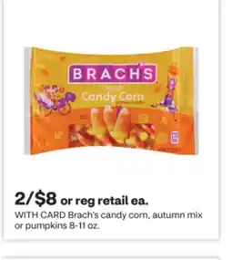 CVS Brach's candy corn, autumn mix or pumpkins 8-11 oz offer