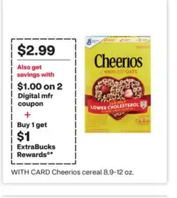 CVS Cheerios cereal offer
