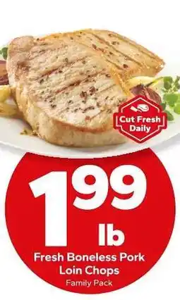 Save a Lot Fresh Boneless Pork Loin Chops offer