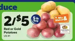 Save a Lot Red or Gold Potatoes offer
