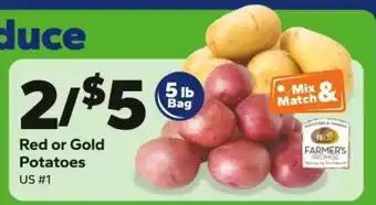Save a Lot Red or Gold Potatoes offer