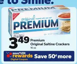 Save a Lot Premium Original Saltine Crackers offer