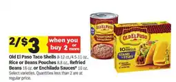 Meijer Old El Paso Taco Shells offer