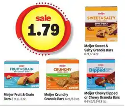 Meijer Meijer Sweet & Salty Granola Bars offer