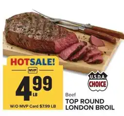 Food Lion Beef Top Round London Broil offer