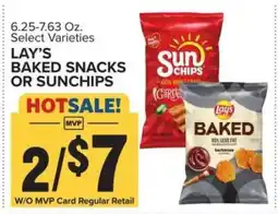 Food Lion Lay's Baked Snacks or Sunchips offer