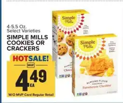 Food Lion SIMPLE MILLS COOKIES OR CRACKERS offer