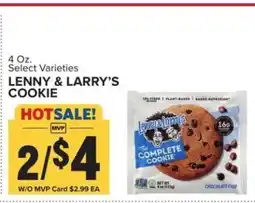 Food Lion LENNY & LARRY’S COOKIE offer
