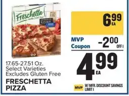 Food Lion Freschetta Pizza offer