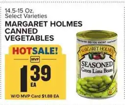 Food Lion Margaret Holmes Canned Vegetables offer