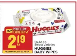 Food Lion Huggies Baby Wipes offer
