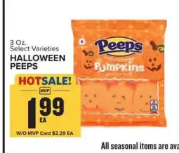 Food Lion Halloween Peeps offer