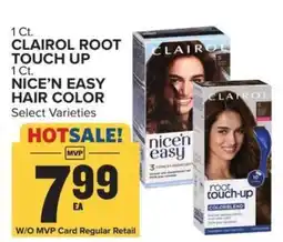 Food Lion Clairol Root Touch Up / Nice’n Easy Hair Color offer